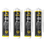 Kit 4 Vacina Selante Anti Furo De Pneus Moto Bike Block