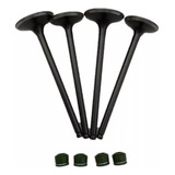 Kit 4 Valvulas Para Honda Nx400 Falcon 04 Retentores