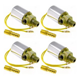 Kit 4 Válvulas Solenoide Buzina A Ar Caminhão 12v 24v