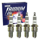 Kit 4 Vela Br9eix Ngk Iridium Husqvarna Cr 125 1999 Ate 2001