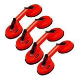 Kit 4 Ventosa Dupla P Vidros Metais Mármores Espelhos 60kg