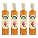 Kit 4 Vinagre De Maçã Orgânico Acidez 4 São Francisco 500ml