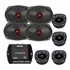 Kit 4 Woofer Mid Unlike 69 Par 800wrms Ir400 Stetsom Tweeter
