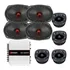 Kit 4 Woofer Mid Unlike 69 Par 800wrms Ts400 Taramps Tweeter