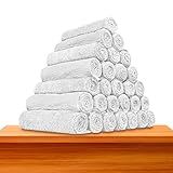 Kit 40 - Toalhas De Rosto Para Salão - Profiline -40 Brancas-