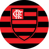 Kit 40 Adesivos Flamengo Torcida Rubro