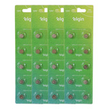 Kit 40 Baterias Pilha Alcalina Lr41 1 5v Ag3 Relógio Elgin