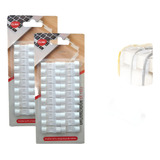 Kit 40 Clips Organizador Fixador Adesivo De Cabo Fios Parede