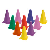 Kit 40 Cones Demarcatorio Treino Agilidade Futebol Futsal