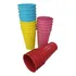 Kit 40 Copos Plásticos Resistentes Escola creche festas