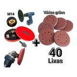 Kit 40 Discos Lixa