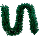 Kit 40 Festão Natal Aramado Verde 2 7 Metro 200 Galho Grosso