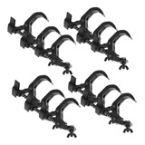 Kit 40 Ganchos Pressão Garra Clamp Algema Box Truss Trelica