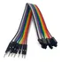 Kit 40 Jumpers / Cabo Dupont Macho-fêmea 20 Cm