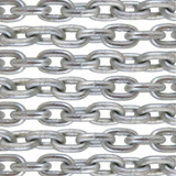 Kit 40 Metros Corrente Calibrada Galvanizada A Fogo 6 Mm