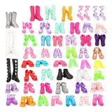 Kit 40 Pares Sapatos Diferentes Boneca Barbie Frete Grátis