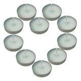 Kit 40 Peças Mini Vela Aromática Colorida Refil Lamparina