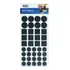 Kit 40 Protetor Feltro Adesivo Pe Cadeira Sofa Mesa Tek Bond