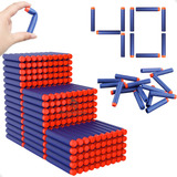 Kit 40 Refil De Dardos Munição Arma Brinquedos Lançador Nerf