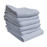 Kit 40 Toalha Lavabo Para Sublimação Sublimar 50 Por 30 Cm Cor Branco Liso