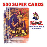 Kit 400 Cards 100 Pacotinhos cartas figurinhas cartinhas 