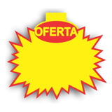 Kit 400 Cartaz Splash Oferta Promoção 4 Medidas Para Gôndola