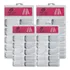 Kit 400 Molde F1 Bailarina Curva C Russo Unhas Gel Poligel Cor Russo Curva C