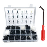 Kit 415 Presilhas Grampos Fixadores Automotivo Removedor