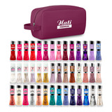 Kit 42 Esmaltes Nati Com Necessaire Superoferta Em Atacado