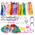 Kit 42pç Roupinha Para Boneca Roupa Acessórios Bolsa Vestido