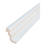 Kit 43 Metros Moldura Isopor Roda Teto F50 Substitui Gesso