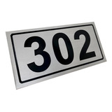 Kit 432 Placas De Aço Inox Com Numero Personalizado Gravado