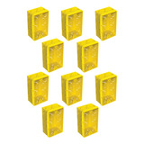 Kit 45 Caixas De Luz De Pvc Retangular 4x2 Amarela Tigre
