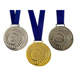 Kit 45 Medalhas Honra Ao Mérito 50mm Esportivas Metal Pódio