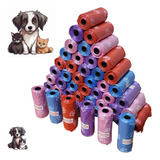 Kit 45 Rolos Cata Caca Refil Saquinhos Coleta Fezes Cachorro
