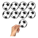 Kit 48 Adesivo Decoração Futebol Bola