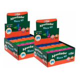 Kit 48 Apontador Escolar Bloco 40 Atacado C 2 Display s