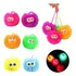 Kit 48 Bola Mamona Ioio Luz Piscante Rosto Olhão Atacado