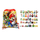 Kit 48 Bonecos Mario