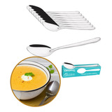 Kit 48 Colher De Sopa Mesa 100 Aço Inox Original