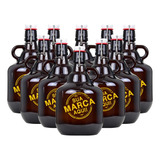 Kit 48 Growlers garrafão Nacional Vidro 2l Personalizados