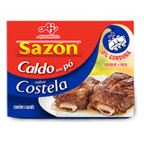 Kit 48un Caldo Em Pó Sazon Costela 32 5g