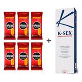 Kit 48x Preservativo Prudence Camisinhas Lubrificante