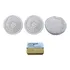 Kit 4pç Polimento Massa Amarela 145g Acrilico Resina Cd Dvd