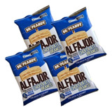 Kit 4x Alfajor Dr Peanut 55g C Whey Sabor Chocolate Branco