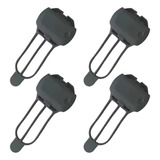 Kit 4x Capa Sensor De Cadência E Velocidade Garmin Magene Cor Preto