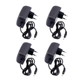 Kit 4x Fonte 12v 3amp Bivolt Cameras Fita Led 5050 3528 Rgb