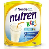 Kit 4x Nutren Kids Baunilha Lata 350g