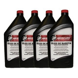 Kit 4x Óleo Para Rabeta De Motor De Centro Mercury Sae90