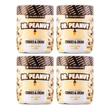 Kit 4x Pasta De Amendoim Com Whey Protein 600g Dr peanut